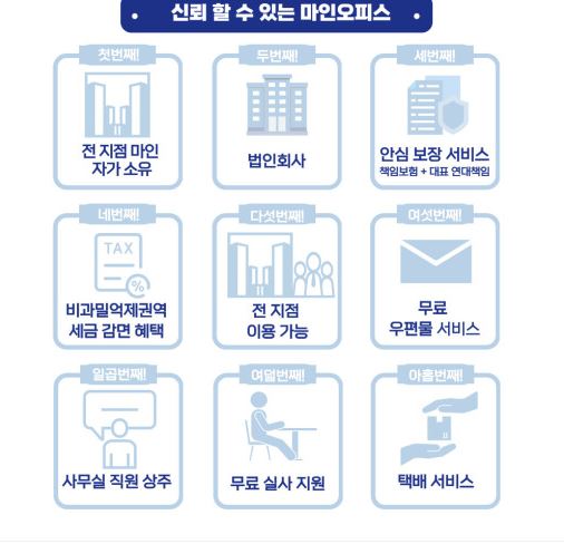 소호사무실 선택의 지혜: 마인공유오피스 서초